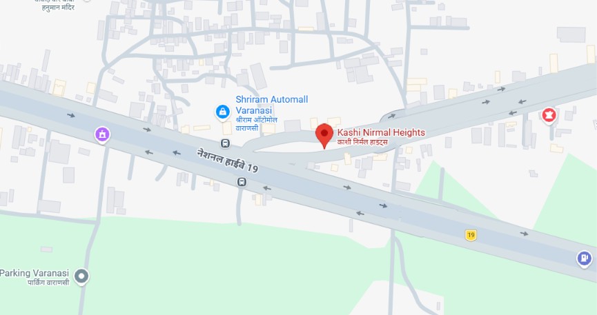 Kashi Nirmal Heights location map